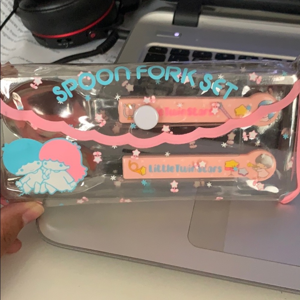 Sanrio 💫 Little Twin Stars utensil set 1976